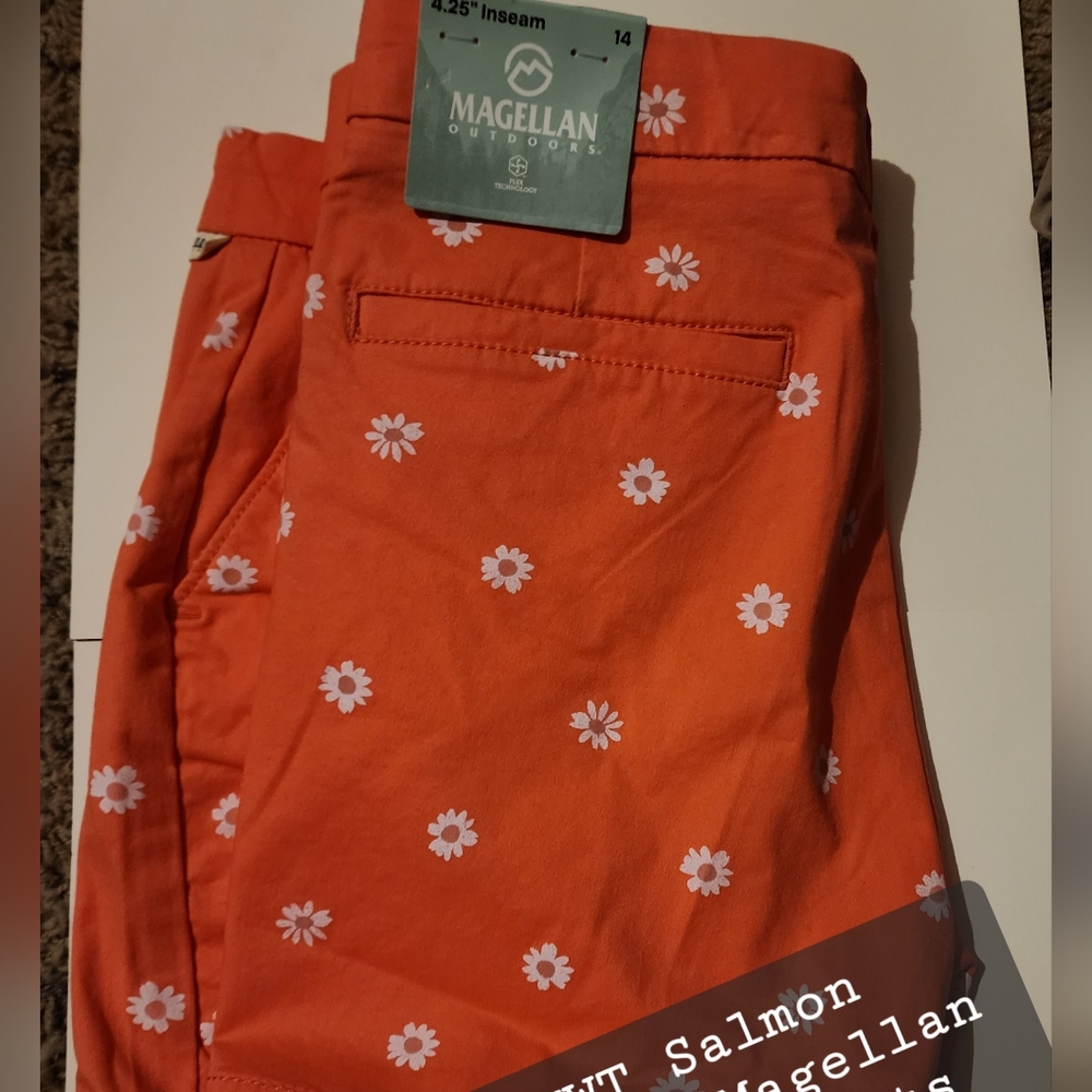 NWT Magellan Shorts Salmon color